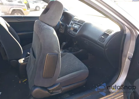 2001 Honda Civic Lx из США, поврежденный, VIN 1HGEM22511L026039